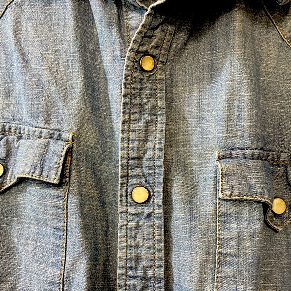 American Eagle | Vintage Fit | Women’s XXL | Pearl Snap Button - Picture 3 of 5